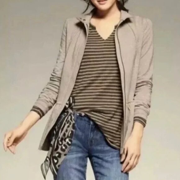 Cabi Women's Weekend Topper Cardigan Size Extra Small XS Full Zip Top Jacket - Picture 1 of 6